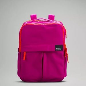 Lululemon Everyday Backpack 2.0 23L - Ripened Raspberry/Autumn Red